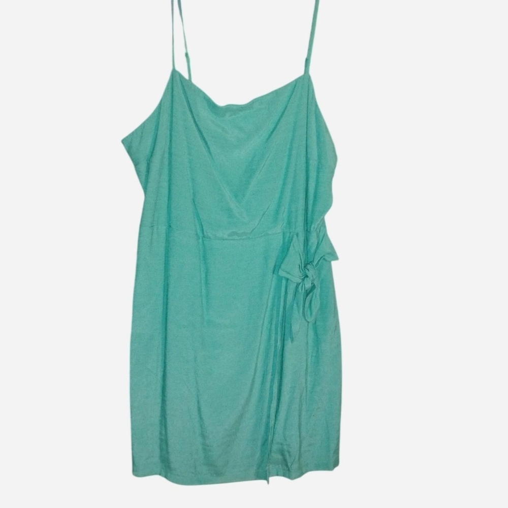 Nine West Seafoam Green Mini Dress - Size XL